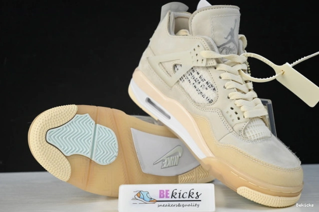 Cheap BK ofw (w) jordan 4 cv9388-100 sail retro 1205